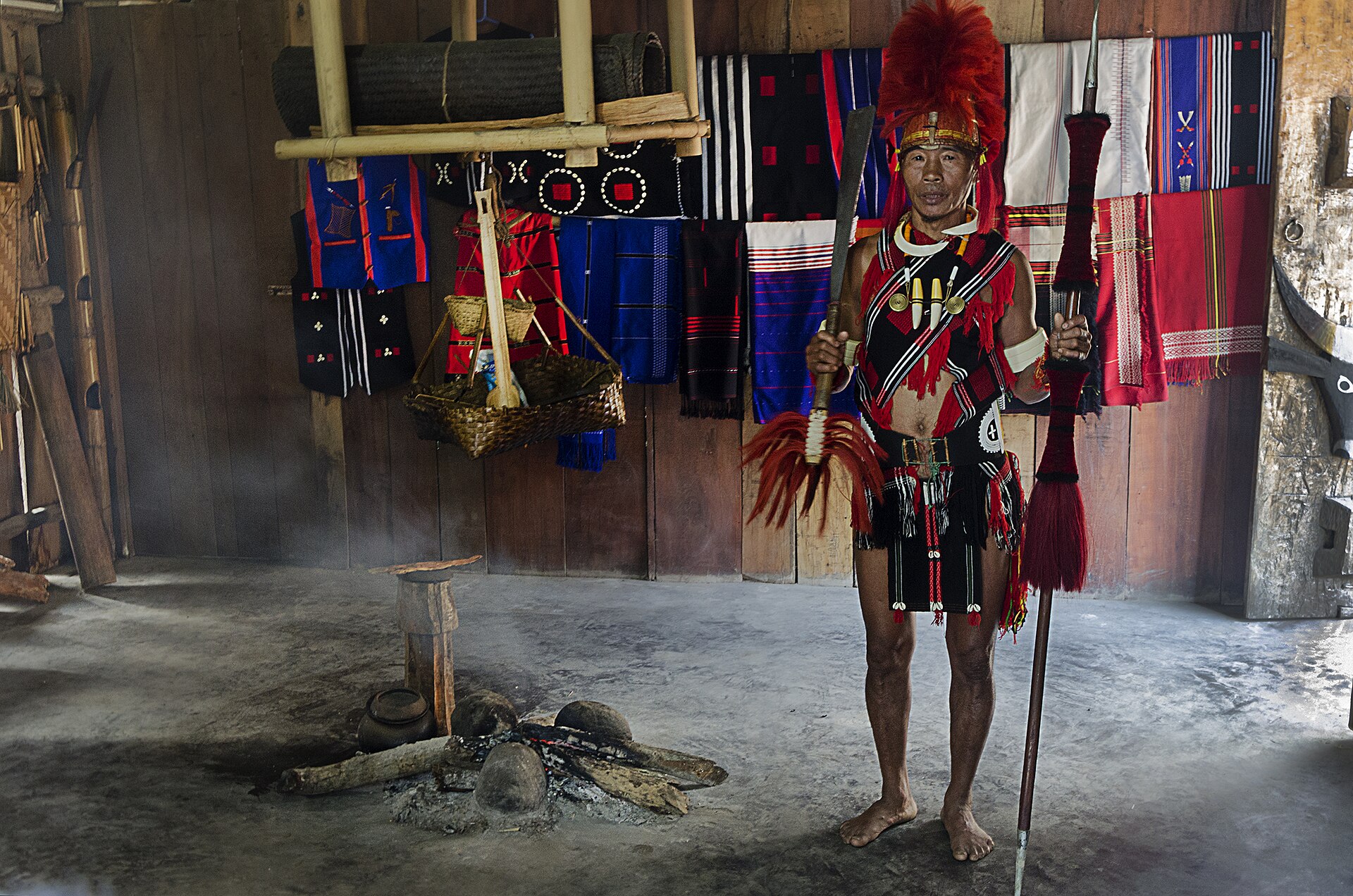 Traditional Pochury dress, Nagaland