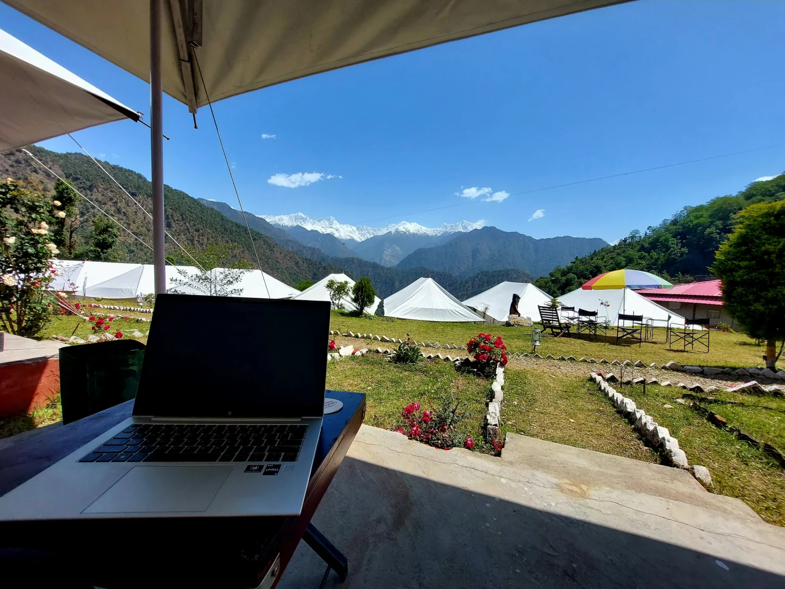 Resort grounds