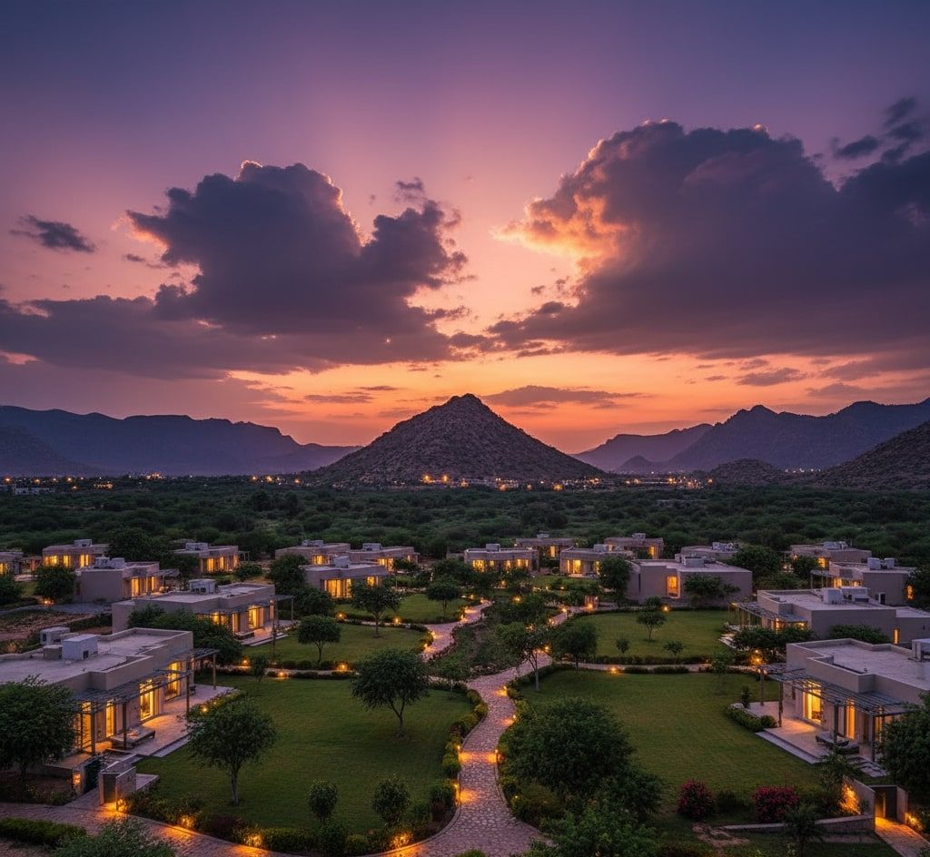 Luxury tent at Adhvanta Camp, Jawai