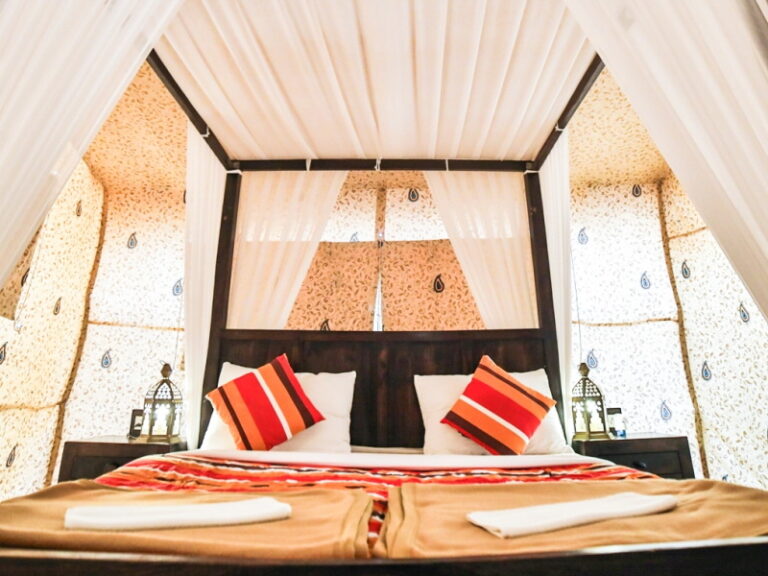 Premium tent accommodation at Rann Tent Resort