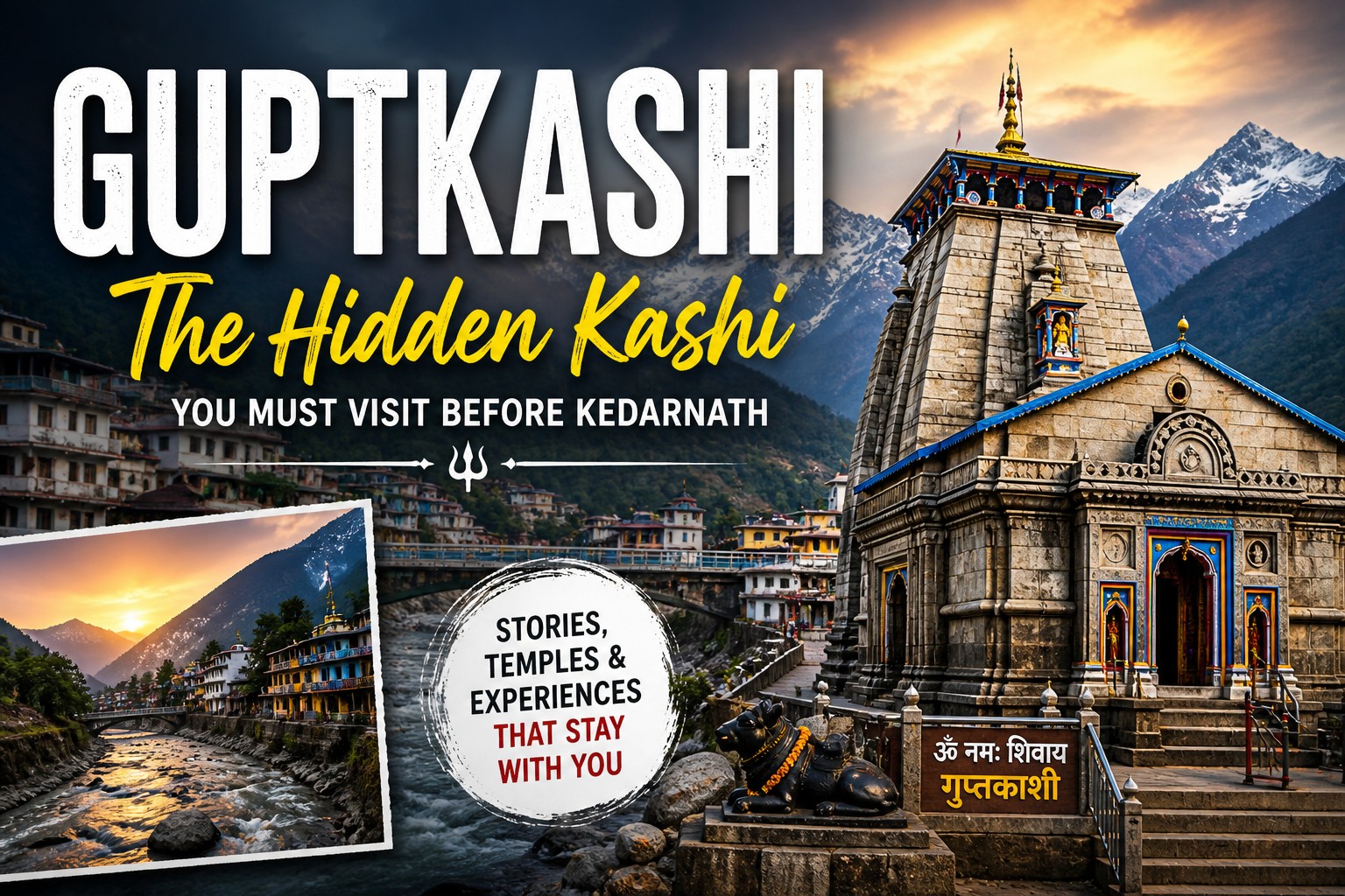 Adhvanta Resort at Guptkashi in the Kedarnath valley