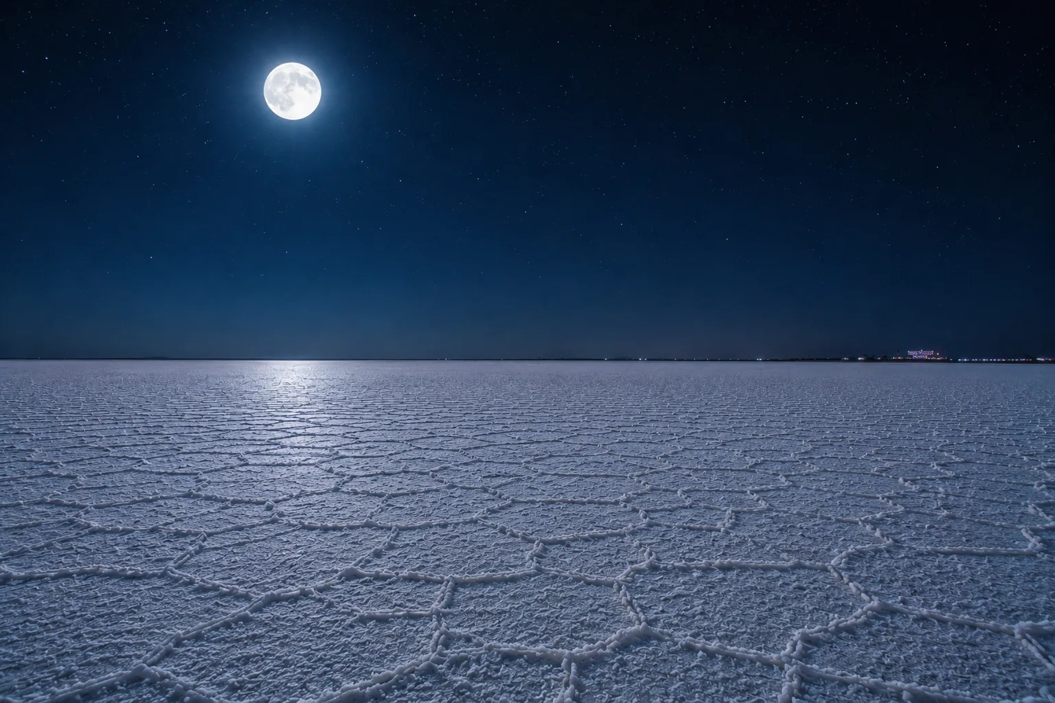 The Great Rann of Kutch salt desert