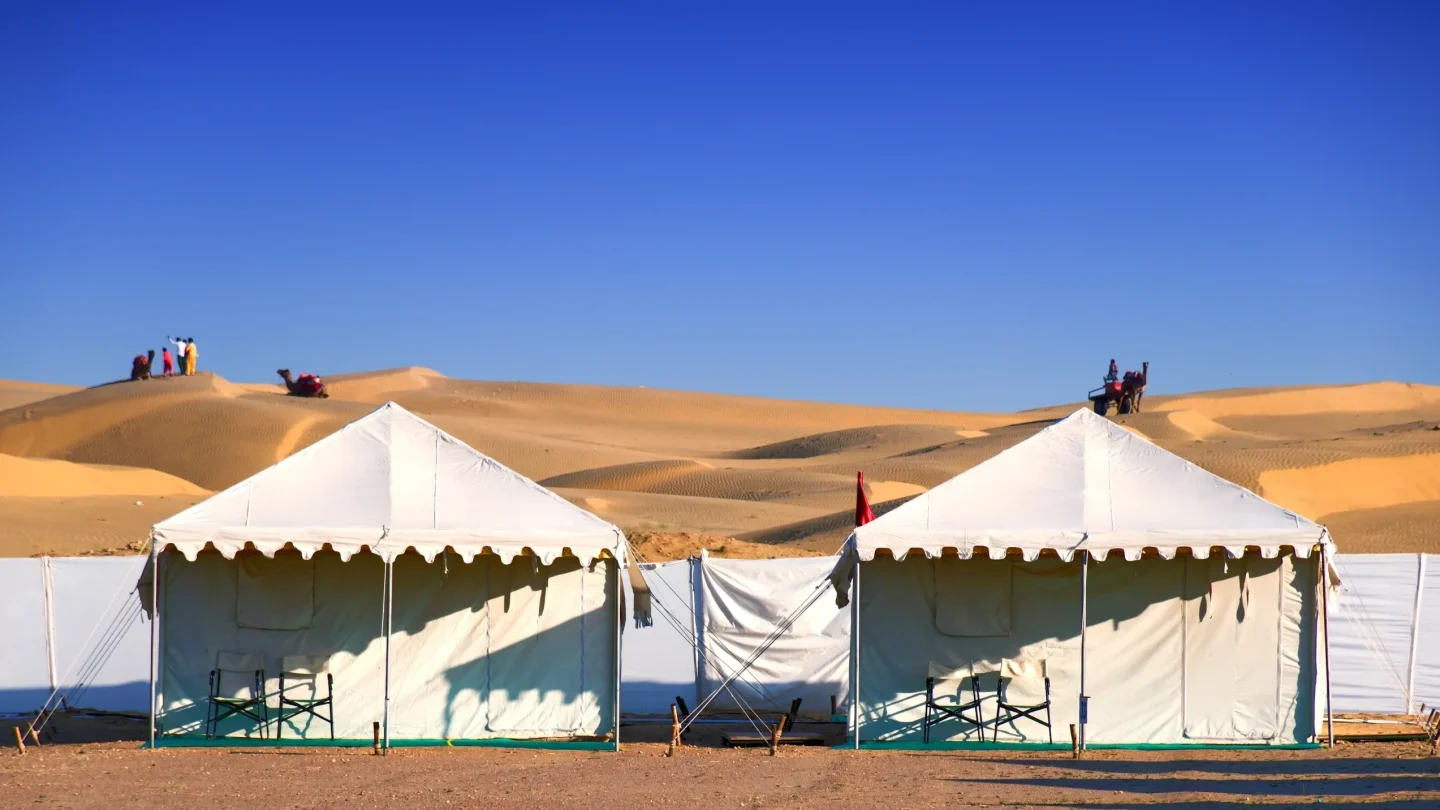 camp in Jaisalmer