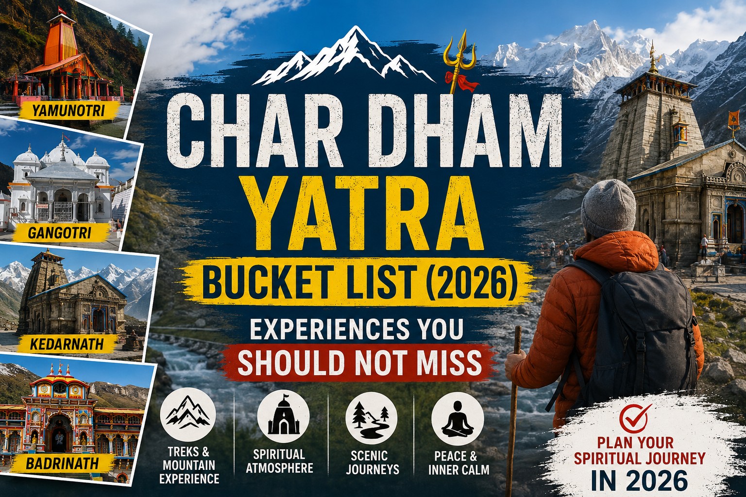 Char Dham Yatra Bucket List