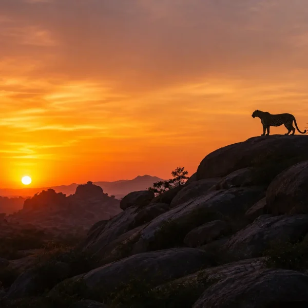 Best places to stay in Jawai near leopard hills at sunset
