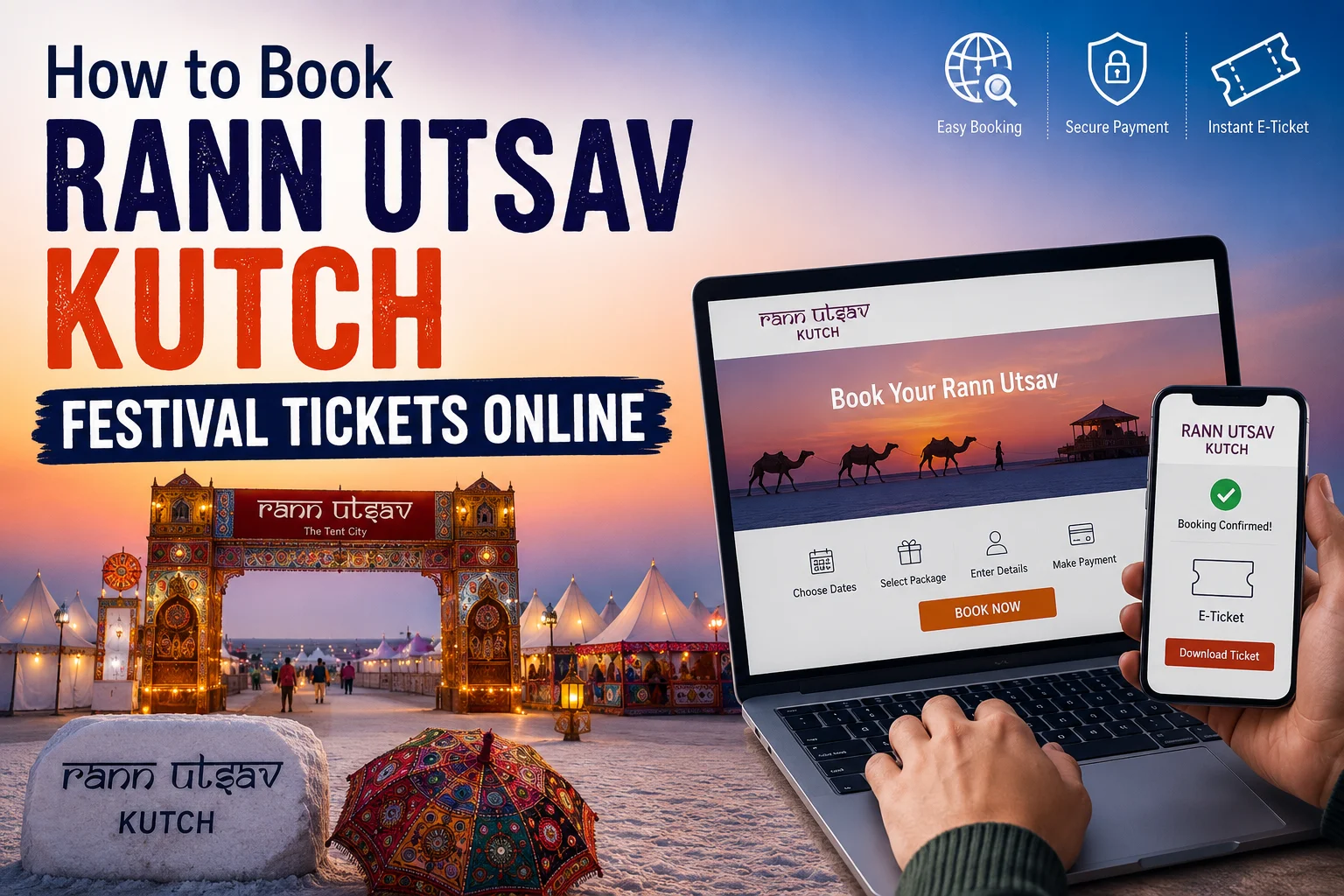 book Rann Utsav tickets online book Rann Utsav tickets online