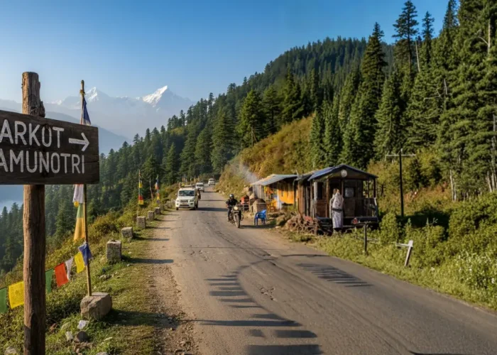 barkot to yamunotri distance