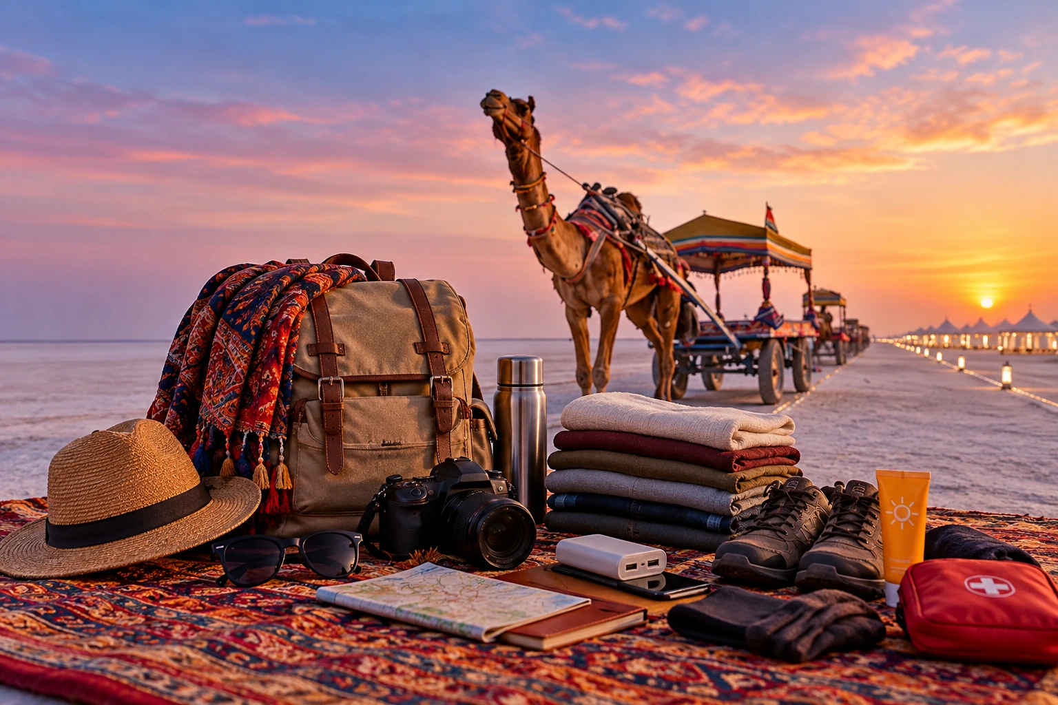 What to Pack for Rann Utsav What to Pack for Rann Utsav